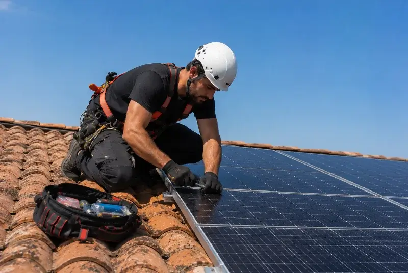 Maintenance et monitoring de panneaux solaires à Arcangues